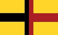 magFlags Large Flag Raj of Sarawak from 1848 to 1870. Based on the arms of the Brooke family | lands