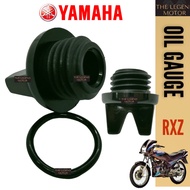 RXZ TZM Oil Gauge Oil Level Penutup Engine Penutup Minyak Hitam Enjin Penutop Penotop Cap 100% Good 