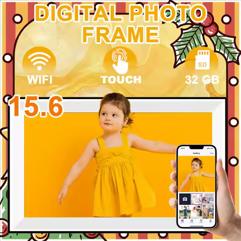 15.6 inch built in 32GB WiFi Large touch ips digital photo frame 1920*1080 WiFi Smart Frame Share Ph
