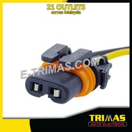 TRIMAS Original Hong Xuan HB4 9006 Headlight Lamp Female Socket Connector Made in Malaysia