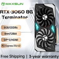 3060 Terminator 8G 3060 Terminator 8G MAXSUN Graphics Cards Full New RTX 3060 Terminator 12GB 8GB GD