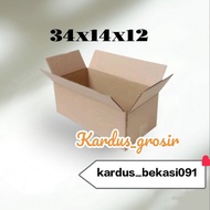 Cardboard packing 34x14x12