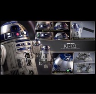 已開 hottoys 星球大戰 Star Wars 原力覺醒 MMS 408 R2-D2 全1款 Star war可動 Shf 超合金 hot toys 模型 mms408 景品 R2D2 白兵 黑武