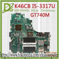KEFU K46CB motherboard ASUS K46CB K46CM A46C Laptop Motherboard I5-331
