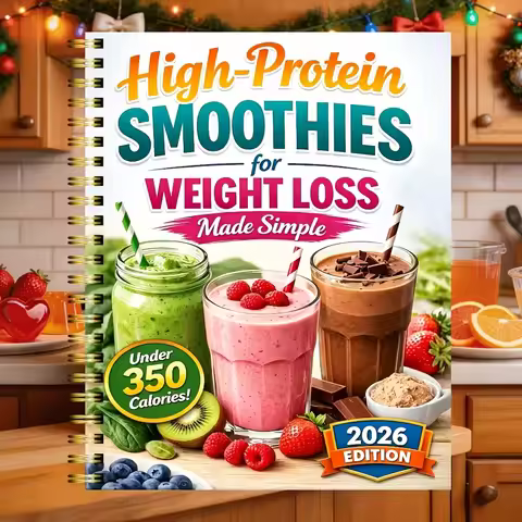 4-Week Practical Weight Loss Plan with Easy High Protein Smoothie Recipes, Low Calorie Fat Burning S