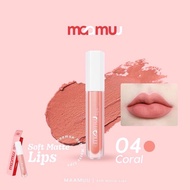 ลิปจูบไม่หลุด มามูลิบ 👄 maamuu lips 💥 ลิปไม่ติดแมส ลิปสติก เนื้อแมท เกลิ่ยง่าย 5 เฉดสี ติดทนนาน สีสด