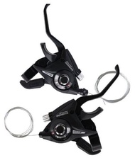 ST51-7 21 Speed / 24 Speed Thumb Shifter Bicycle Derailleur Brake Levers Bicycle Thumb Gear Shifter 