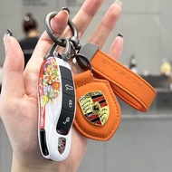 Porsche Key Replacement Protective Cases, Taycan, Macan, 911 Car Key Decorations, Buzz Lightyear, Ca