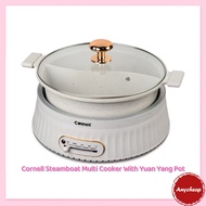Cornell Steamboat Multi Cooker With Yuan Yang Steamboat Pot