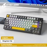 ATTACK SHARK | X820Ultra ATTACK SHARK Wireless  Mechanical Keyboard75% Gasket-mounte Bluetooth/2.4G 