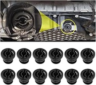 AUCELI 12 PCS Car Sump Oil Drain Plug Tap Thread Tool-OEM#06L103801, Vehicle Oil Pan Screws Re-Threa