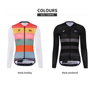 MONTON WOMEN LONG SLEEVE CYCLING JERSEY MASK