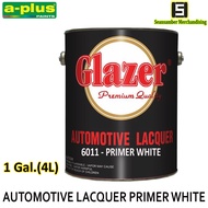 Glazer Automotive Lacquer Paint Primer White 1Gal or 4Liters