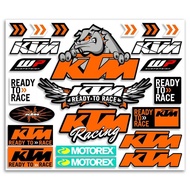 KTM Sticker, DUKE390, DUKE690, RC390 Motorcycle Shell Reflective Decorative Sticker
