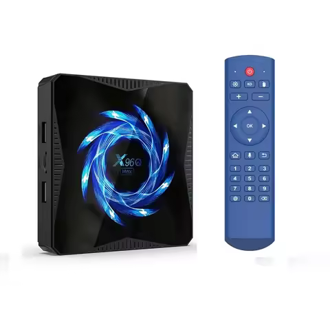 X96Q MAX Smart TV BOX 4GB RAM 64GB ROM Allwinner H616 2.4G/5.0G WiFi BT5.0 4K HDR Android 10.0 Media