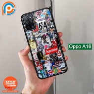 Paris Case Oppo A16 Terbaru [ Sticker / Branded ] Fashion Case Oppo A16 - Casing hp Oppo A16 - Case hp Oppo A16 - Cesing Handphone oppo a16 - Pelindung hp - Mika hp - Silikon hp - Kesing hp - Penutup Belakang - Softcase Oppo Gantungan hp Pop Socket 1