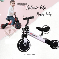 Happy Baby Balance Bike 3 in 1 Happybaby 3 Wheel Kids Balance Bike