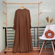 [✅Best Quality] Ey- Abaya Polos Abaya Mu'Minah Abaya Syari Baju