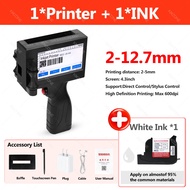 12.7mm Portable Inkjet Printer Handheld TIJ Maker Machine with ink Cartridge Image Picture QR code S