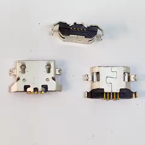 100pcs Micro USB 5pin Charging port Dock Connector For lenovo A850 Motorola Moto E3 E4 G5 XT1672 XT1