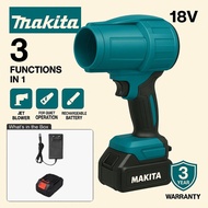 MAKITA Jet Blower Turbo Jet Blower Cordless Handheld Dust Collector Power Turbo Fan Multi-Function