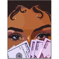 New Money Posters Dollar Money Art Modern Home Art Wall Decor Canvas Print Canvas Painting Wall Art 