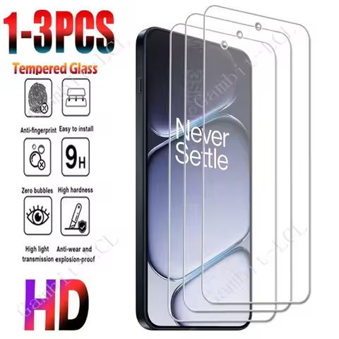 1-3PCS 9H HD Tempered Glass For OnePlus Ace 6 ON OnePlusAce6 Ace6 PLQ110 6.83" Screen Protector Cove
