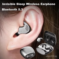 Invisible Sleep Wireless Earphone TWS Bluetooth Hidden Earbuds Waterproof Noise Cancelling Sports He
