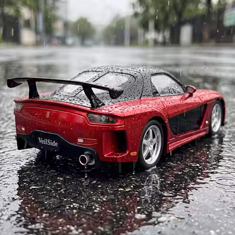 JDM 1:24 Mazda RX-7 FD3S VeilSide Fortune Fast & Furious: Tokyo Drift Alloy Metal Diecast Model Car 