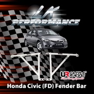 Honda Civic (FD1) 1.8 / 2.0 / Civic (FD2) Type R - Ultra Racing Fender Bar 3 Point