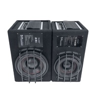 Car audio upgrade and modification with super subwoofer, car audio active high-power subwoofer