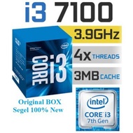 Intel Core i3 7100 3.9 Ghz ORI BOX Sealed Processor LGA 1151 GEN7