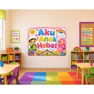 Large size reading corner wall stickers buy 1 get 1 free as.15