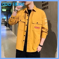 jacket polo for men casual jacket for men denim jacket for men windproof jacket Mens Long Sleeve