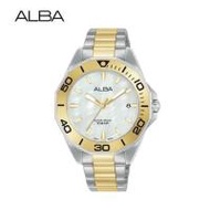 นาฬิกาข้อมือผู้หญิง ALBA รุ่น BOYISH QUARTZ AG8P21X ขนาด 36 มม. สีขาว (1319377)