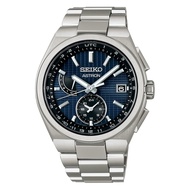 Seiko Watch Astron NEXTER 8B63 Solar Radio Watch, Titanium, Dial: Navy, Bracelet Type