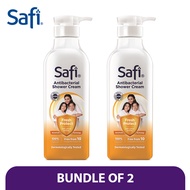 SAFI Anti-Bacterial Shower Cream Fresh Protect 975g x2 [Halal Beauty] [Body Wash]