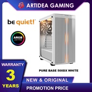 BE QUIET PURE BASE 500DX WHITE ARGB TG ATX GAMING CASE