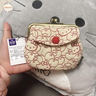 AHOUR Kiss Lock Pouch - Luxury Cartoon KT Cat Compact Storage & Coin Purse