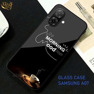 HP Casing Samsung A07 4G/5G Softcase Glass Glossy Samsung A07 4G/5G Case Samsung A07 4Ghp/5G - K35
