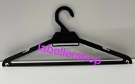8888 Clothes Hanger Black (72 pcs) / 8888 Plastic Hanger (72pcs) Black Hanger / Dobi Hanger (72pcs)
