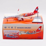 Aviation AV2093 1: 200 Sichuan Airlines A321neo B-302T High-End Collection Display
