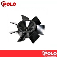 ใบพัดลม ระบายอากาศ ขนาด 8" 10" 12" ของ Polo สำหรับ พัดลม รุ่น SHT-20 25 30 วัสดุใบพัดทำจากอลูมิเนี