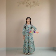 KATUN ACHIRA GAMIS BY DIARIKIDS 5-12 YEARS COTTON RAYON VISCOSE GAMIS ONLY GAMIS COOL GAMIS CHILDREN