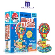 Klutz เครื่องผลิตแล็บ Gumball เครื่องของเล่นต้นฉบับภาษาอังกฤษคู่มือการดำเนินงานต้นฉบับหนังสือภาษาอัง