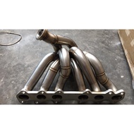 Single Turbo Manifold Twin Scroll T4 Top Mount FOR 2JZGTE