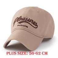 Baseball Cap Summer Big Size 56-62 Cm Embroidered Outdoor Sun Hat Breathable Visor Hat