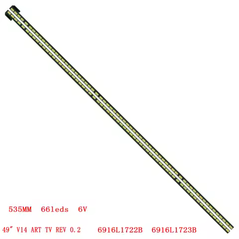 LED Backlight Strip for 49" V14 ART TV REV 0.2 6 R-TYPE 6920L-0001C 49UB8500 49UB8550 49UB8800 6916L