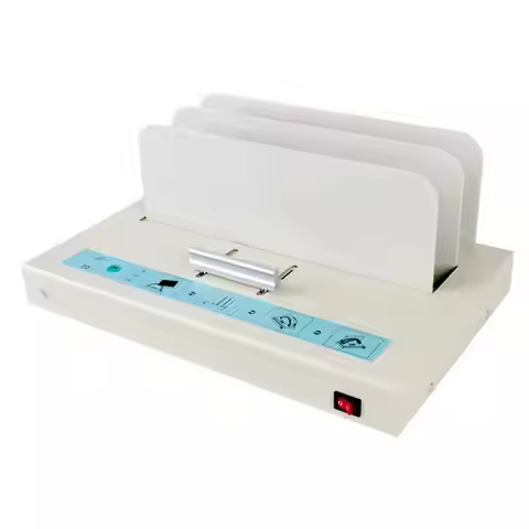 500 Sheets Office Hot Glue Binding A3 A4 Hot Melt Glue Binding Machine Automatic Electric Hot Melt G
