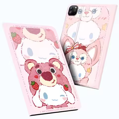 MINISO Cinnamoroll For iPad Case Funda ipad 9/10/11 A16 11in Tablet Cover Funda Ipad Air 3 4 5 M2 M3